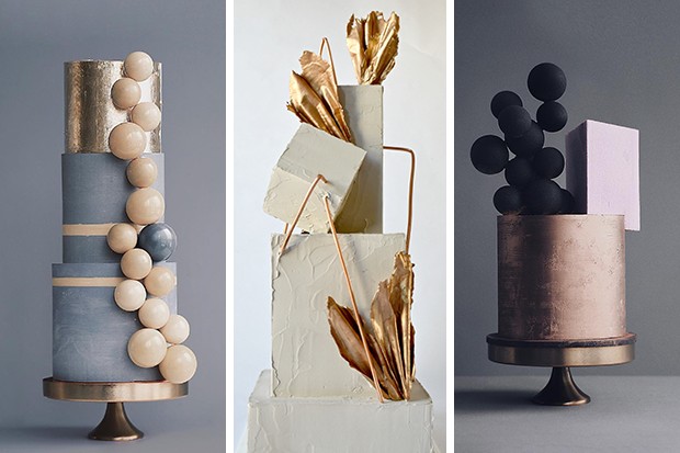 Elegant wedding cake design